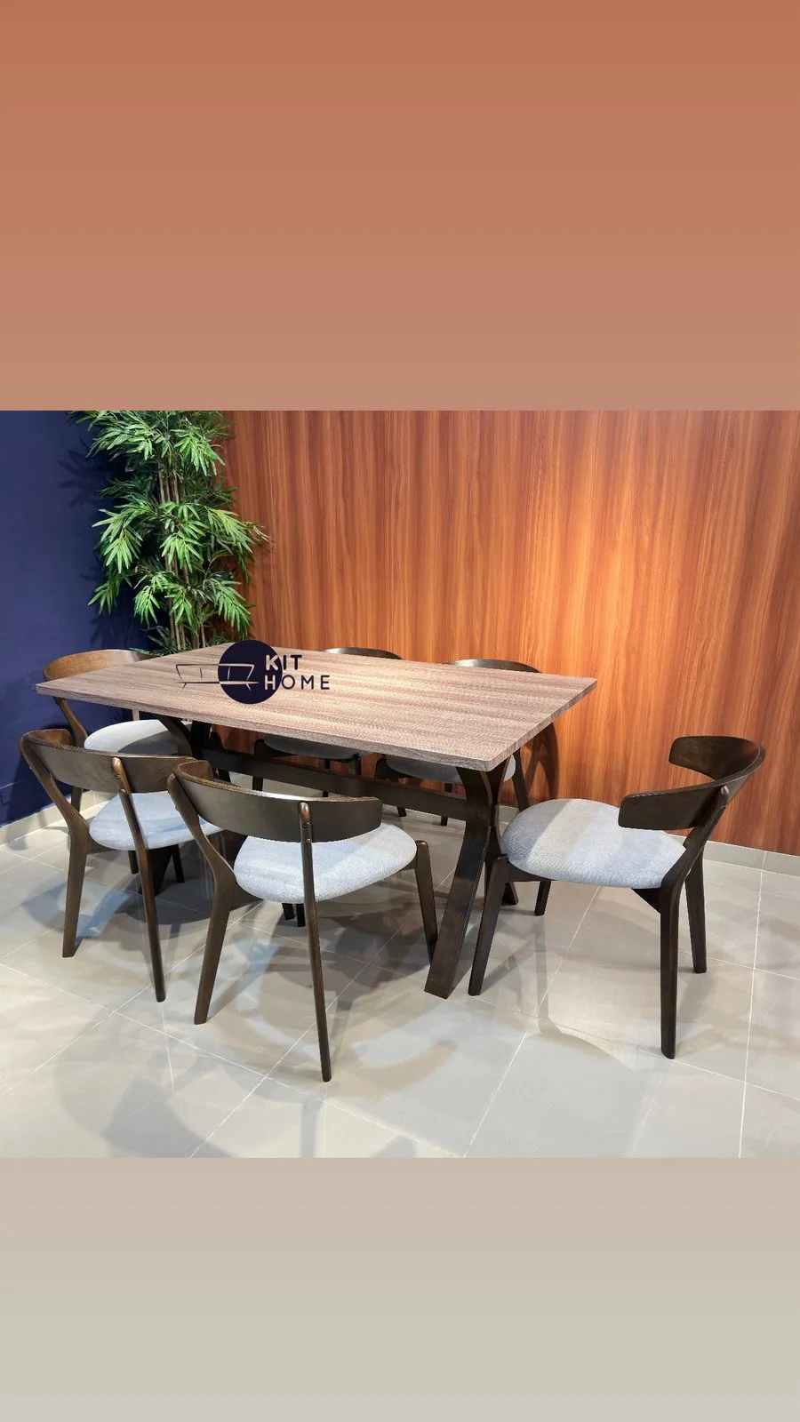 Comedor Digna Madera Fresno 59" x 36"