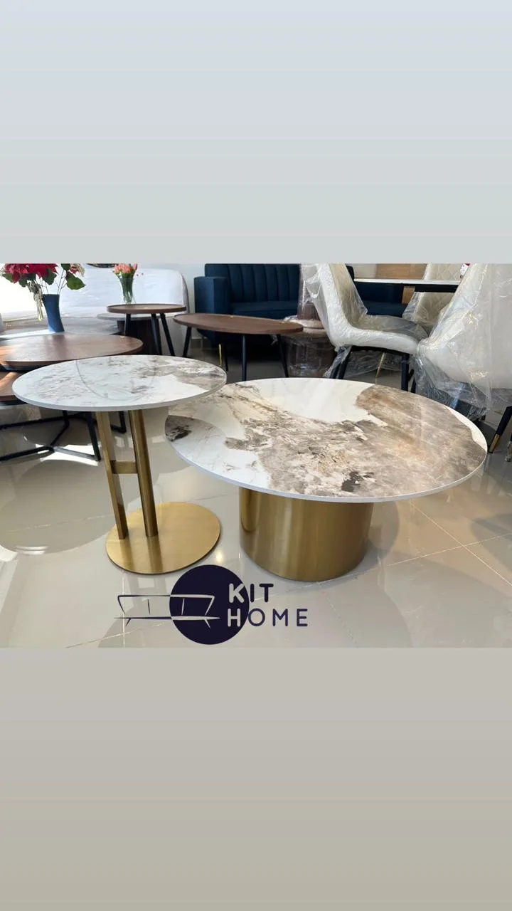 Mesa de Centro Tope Piedra Sinterizada