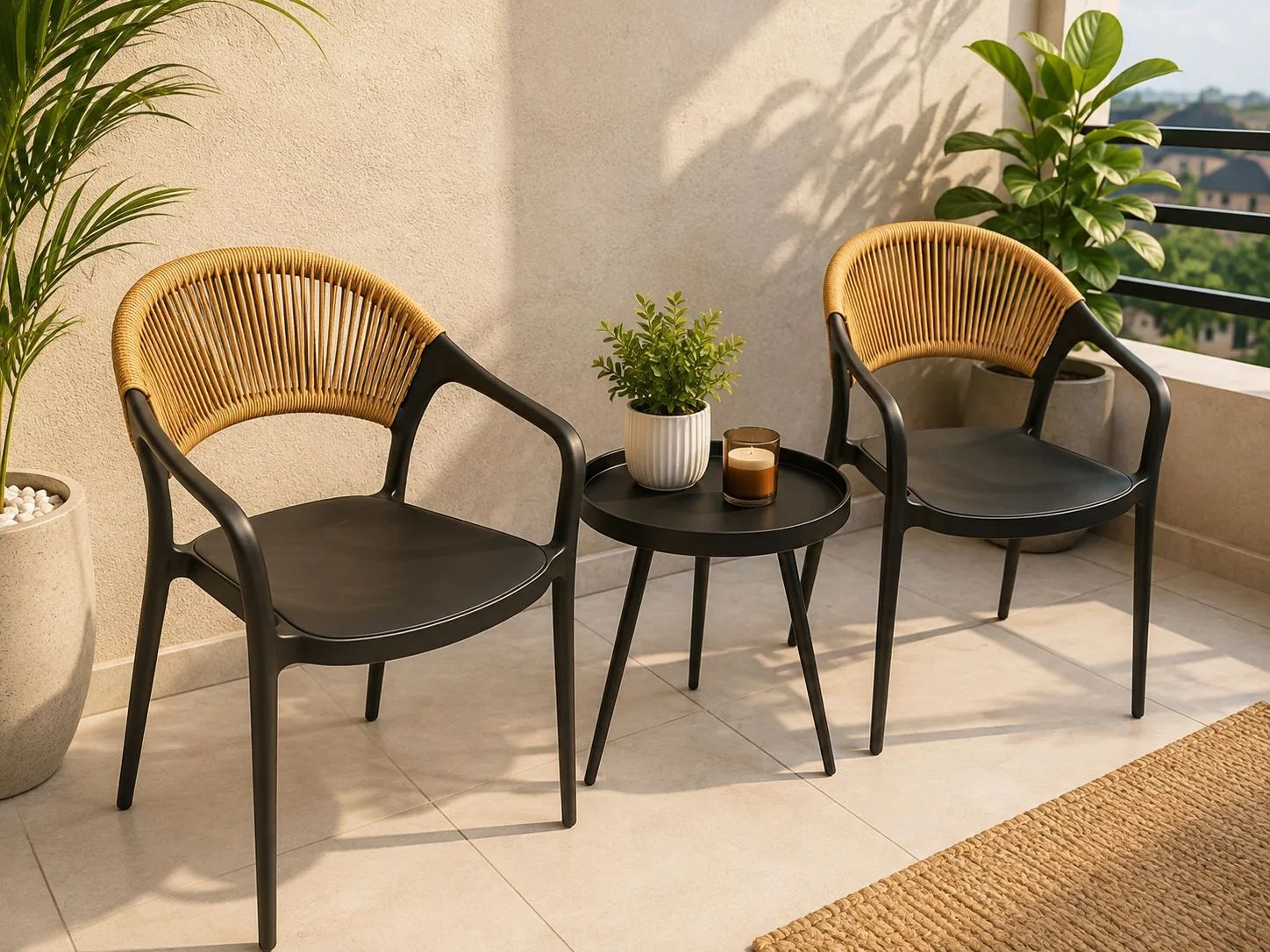Set de Exterior Negro